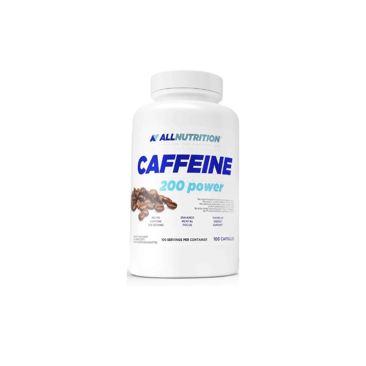 AllNutrition Koffein 200 Power 100 Kapseln