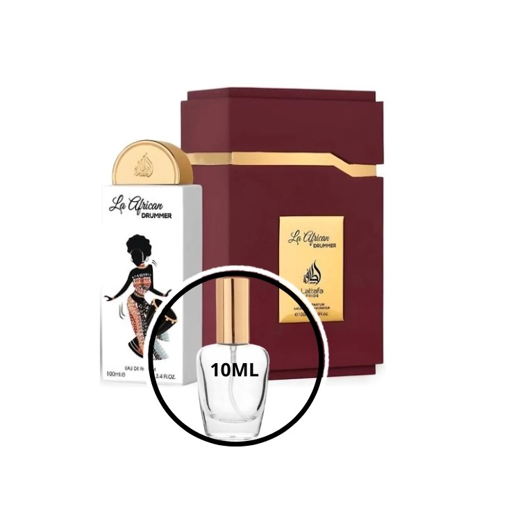 Lattafa La African Drummer Eau de Parfum pour Femme 10 ml