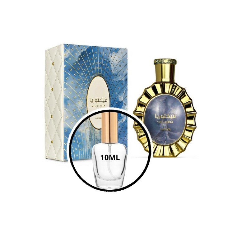 Lattafa Victoria Odlewka Wody toaletowej dla kobiet i mężczyzn 10 ml