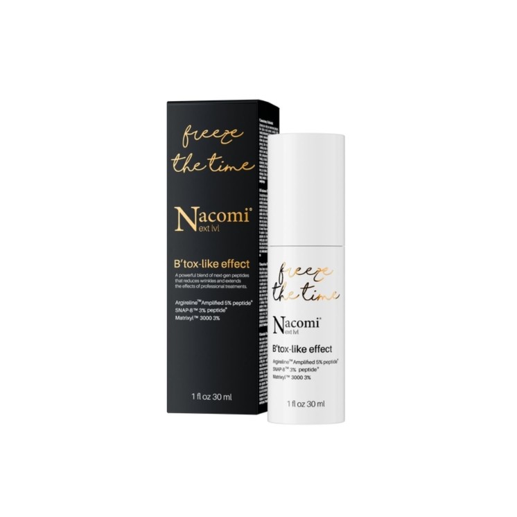 Nacomi Next Level B'tox-achtig liftend gezichtsserum 30 ml