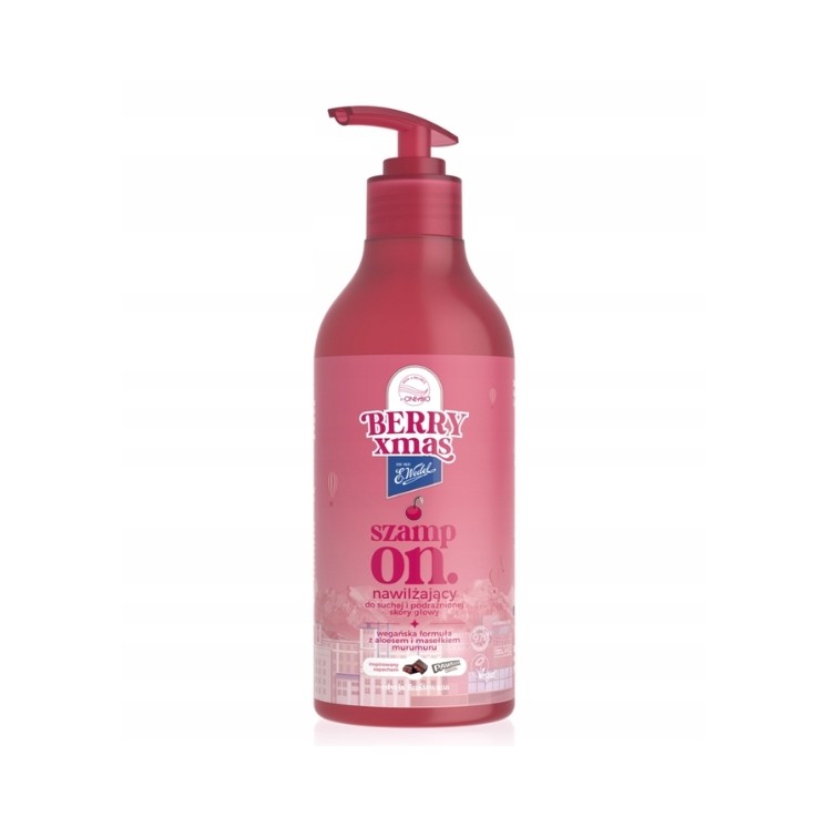OnlyBio x Wedel Hair in Balance nawilżający Szampon do włosów Pawełek wiśniowy 400 ml