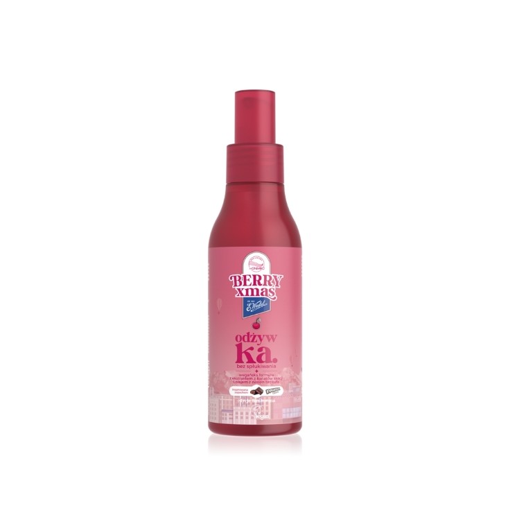 Après-shampoing sans rinçage OnlyBio x Wedel Hair in Balance , parfum Cerise Pawełek, 150 ml