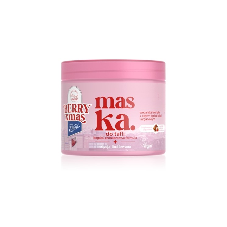 OnlyBio x Wedel Hair in Balance Melkchocolade Aardbei Haarmasker 200 ml