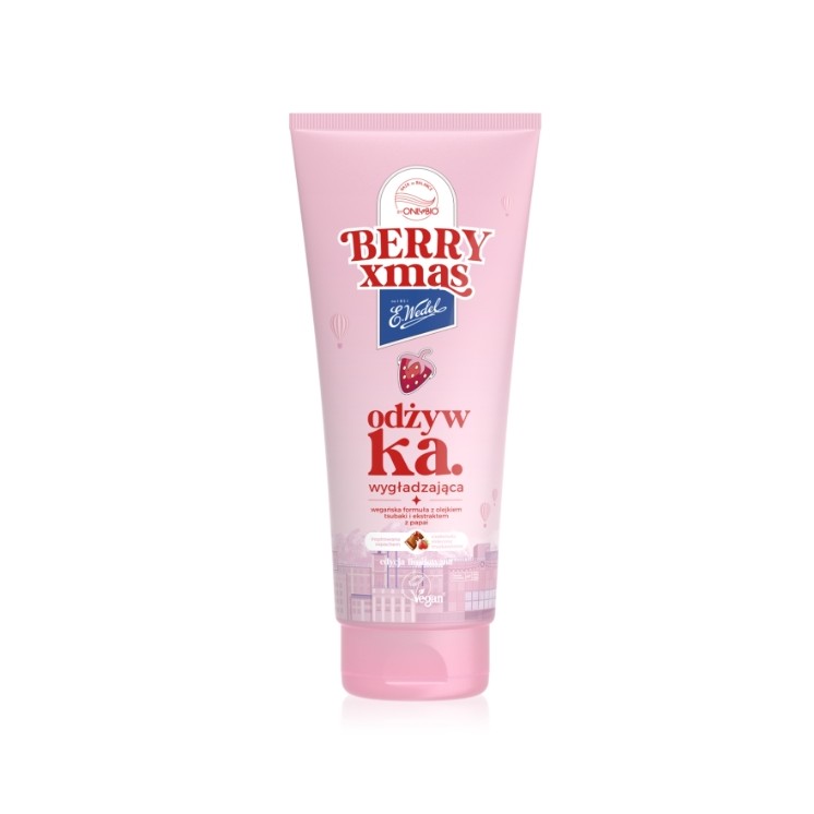 OnlyBio x Wedel Hair in Balance ekspresowa Odżywka wygładzająca Czekolada Mleczna Truskawkowa 200 ml