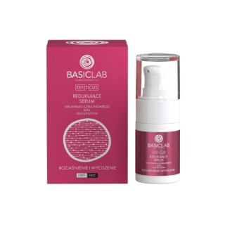 BasicLab Esteticus redukujące Serum 10% kwasu azelainowego, BHA, glicyryzyna 15 ml