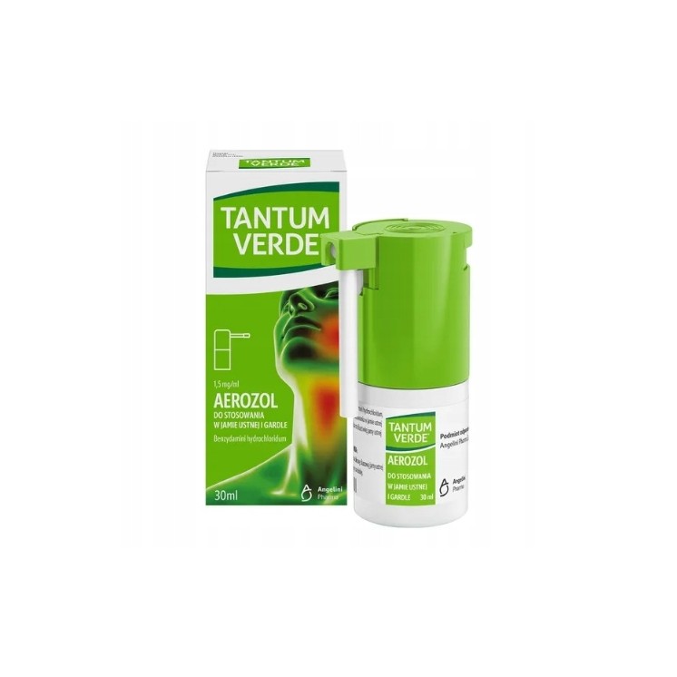 Tantum Verde w aerozolu 1,5mg/ml 30 ml