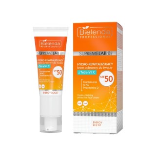 Bielenda Professional Supremelab nutri-rewitalizujący Krem ochronny do twarzy SPF50 40 ml