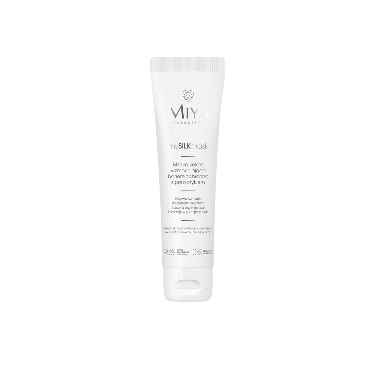 Miya mySILKmask Cocoon Face Mask Strengthening the Protective Barrier with Prebiotic 60 ml