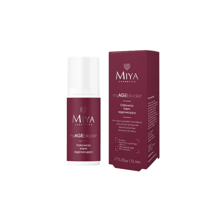 Miya myAGEblocker Voedende en Regenererende Gezichtscrème 50 ml
