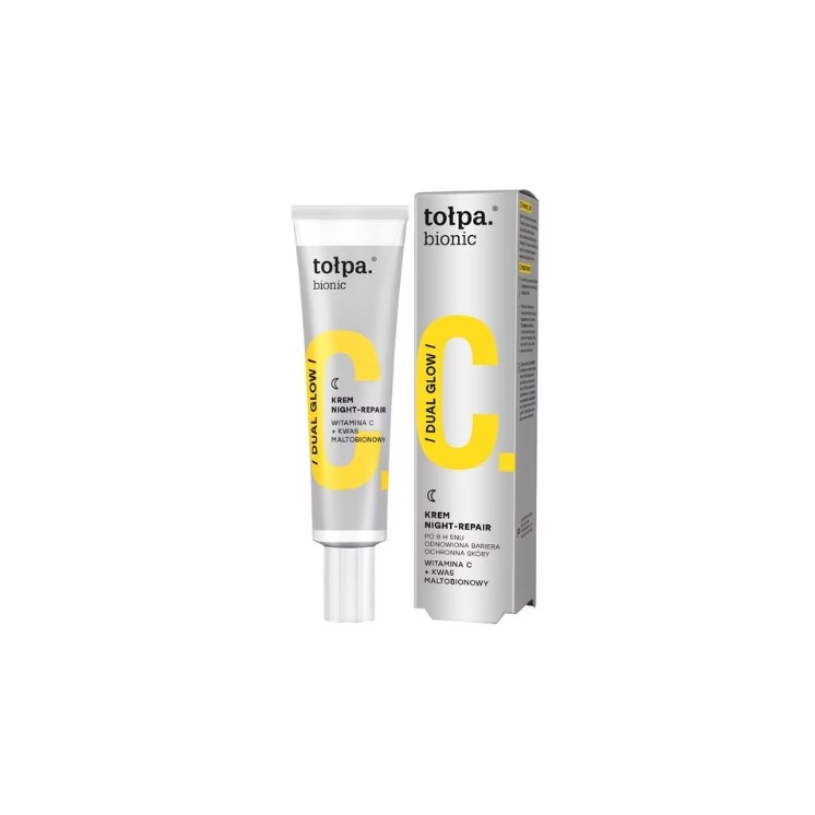 Tołpa Bionic Dual - Glow Night Cream - Repair met vitamine C 40 ml
