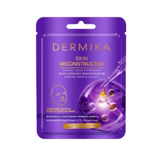 Dermika Skin Reconstructor Multi-Lipid Tiefenrevitalisierende Hautrekonstruktion in einer Tuchmaske (1 Stück)