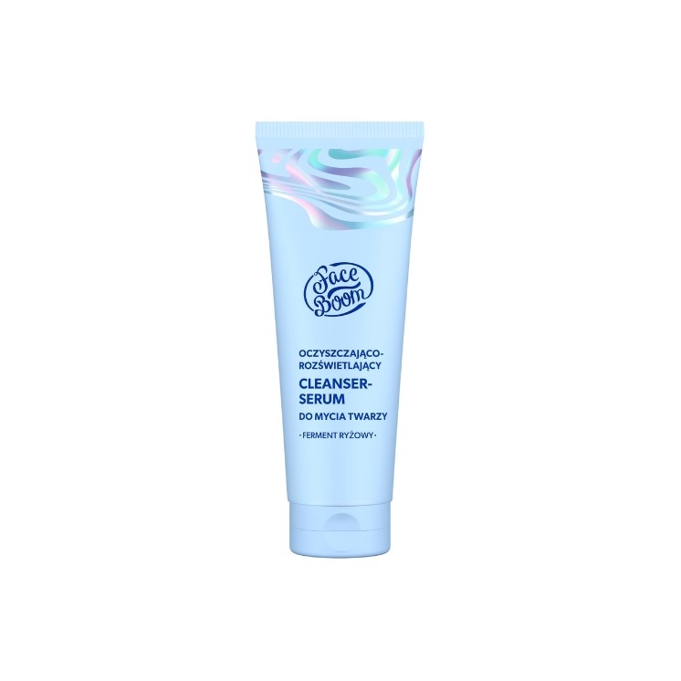 Очищувальна та освітлююча сироватка для обличчя FaceBoom Aura 100 мл