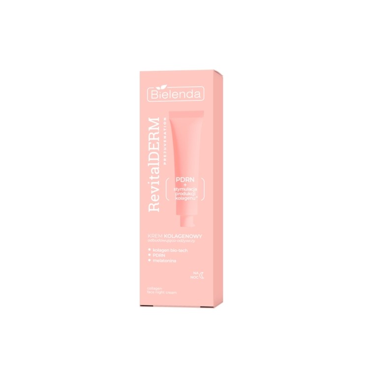 Crème de nuit régénérante et nourrissante au collagène Bielenda RevitalDERM 40 ml