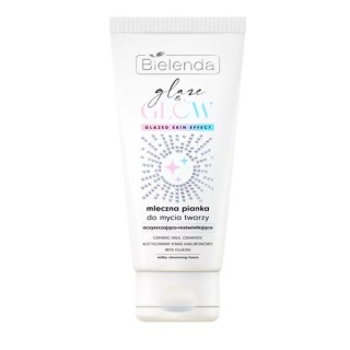 Bielenda Glaze & Glow Milky Facial Cleansing Foam 135 g