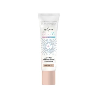 Bielenda Glaze & Glow Skin Tint Fond de Teint Illuminateur Léger /01/ 30 g