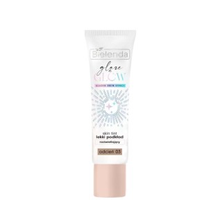 Bielenda Glaze & Glow Skin Tint Fond de Teint Illuminateur Léger /03/ 30 g