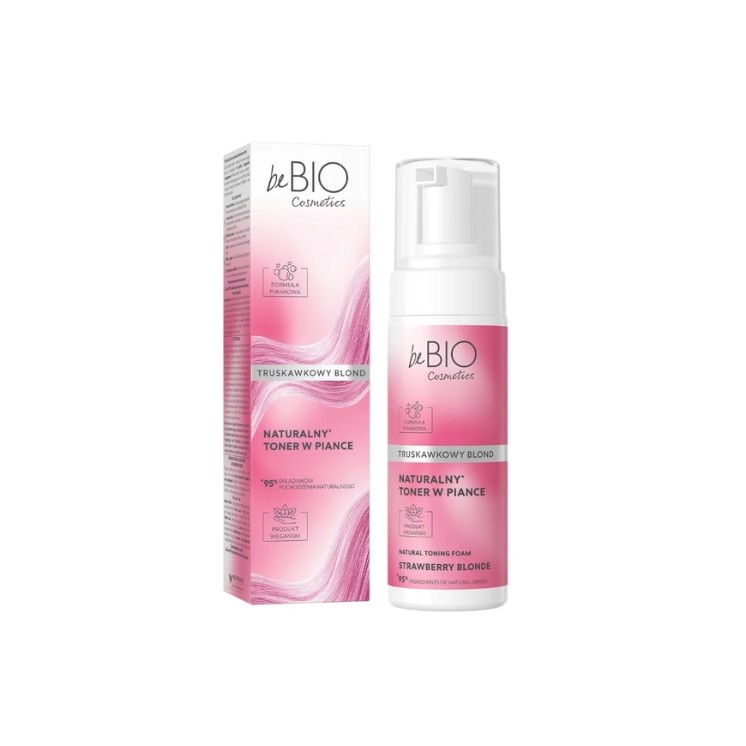 BeBio Cosmetics Natürlicher Schaum-Toner Blond 120 ml