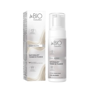 Toner mousse naturel BeBio Cosmetics Blond froid 120 ml