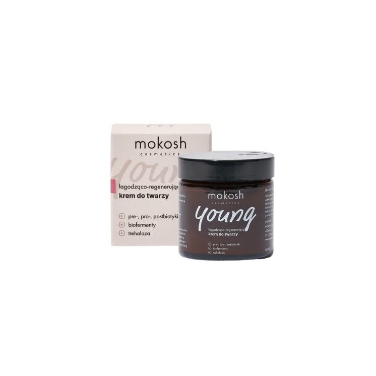 Mokosh Young Soothing and Regenerating Face Cream 60 ml