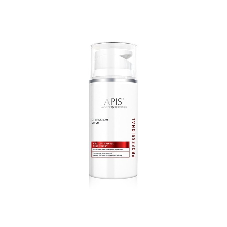 Crème liftante visage Apis Pro-Lift Spicule Technology SPF20 avec DMAE et « conotoxine » biomimétique 100 ml