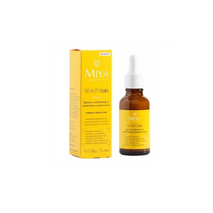 Sérum à la vitamine C Miya Cosmetics BEAUTY .lab pour les taches pigmentaires 30 ml