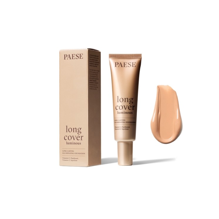 Paese Long Cover Luminous Coverage Foundation /1.5W/ Beige 30 ml