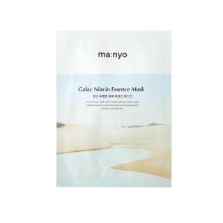Masque éclaircissant visage Ma:nyo Galac Niacin Essence Mask à la niacinamide 30 g