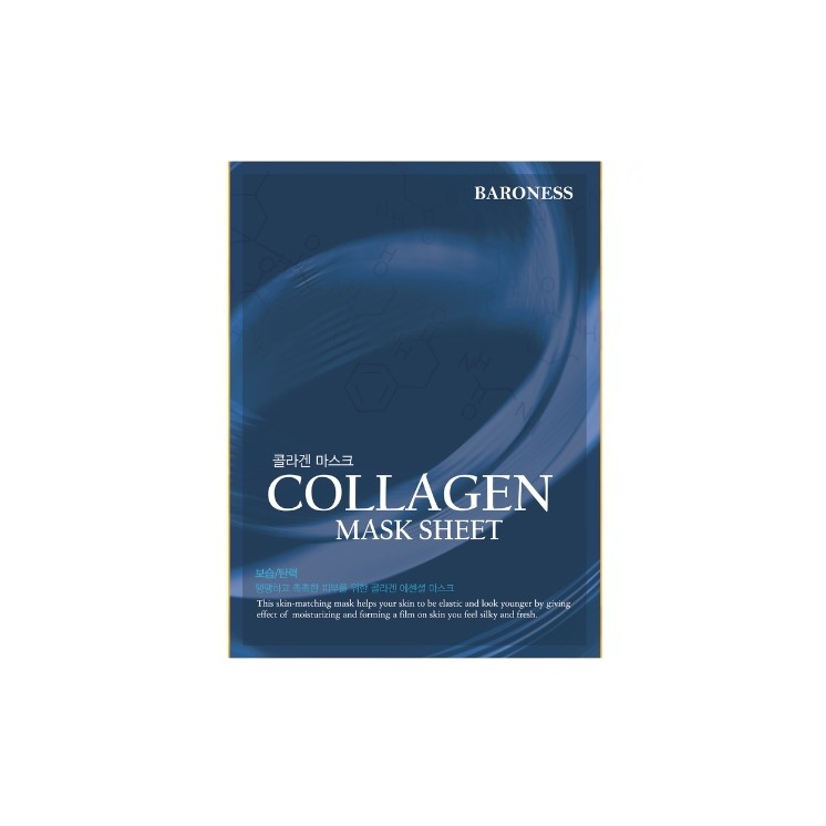 Masque en tissu au collagène rajeunissant Baroness 21 g