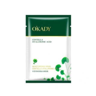 Okady Regenerierende und Straffende Tuchmaske mit Hyaluronsäure und Centella 25 ml
