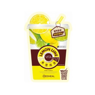 Освітлююча тканинна маска Mediheal Vita Lemon Lime 20 мл