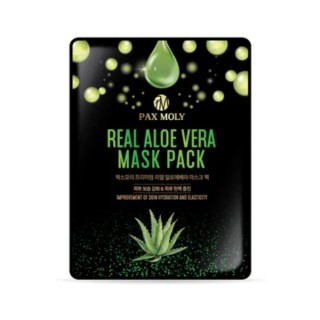Masque en tissu hydratant à l' Aloe vera véritable Pax Moly 25 ml