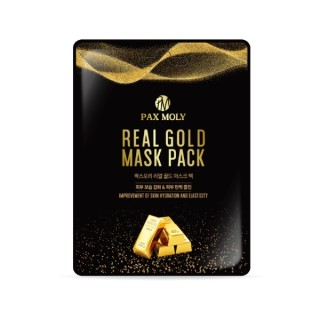 Pax Moly Real Gold Hydraterend en Verstevigend Sheetmasker met Koninginnengelei 25 ml