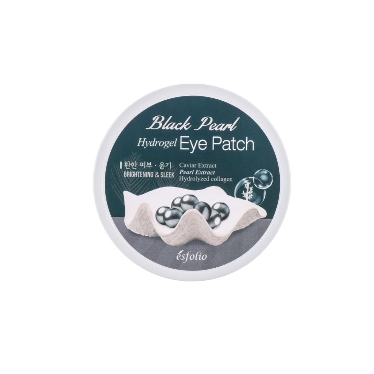 Esfolio Black Pearl hydro Gel-Augenpads, 60 Stück