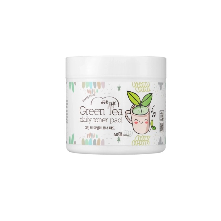 Esfolio Green Tea Toning Face Pads 60 pieces