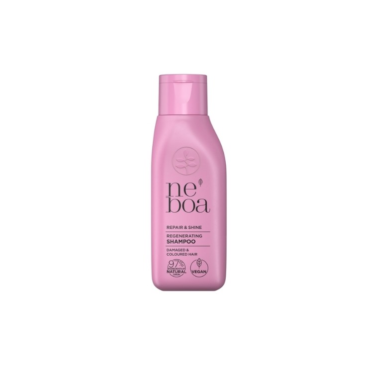 Shampoing naturel Neboa Repair & Shine pour cheveux régénérants et revitalisants 100 ml