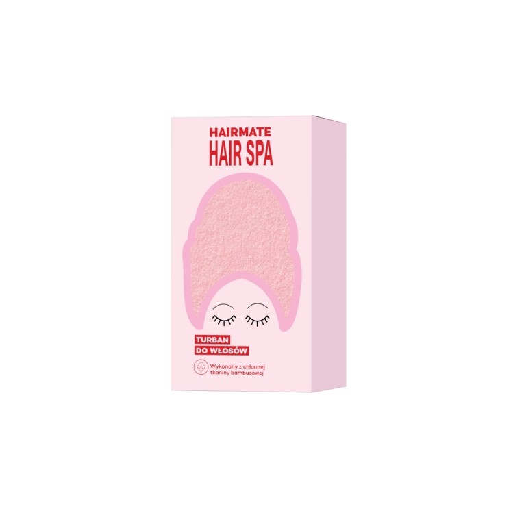 Hairmate Hair Spa superchłonny otulający Turban do włosów 1 sztuka