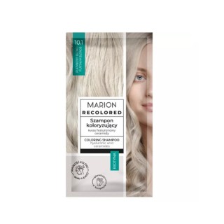 Шампунь для волосся Marion Color з біотином 4-8 миття /10.1/ Платиновий blond 40 мл