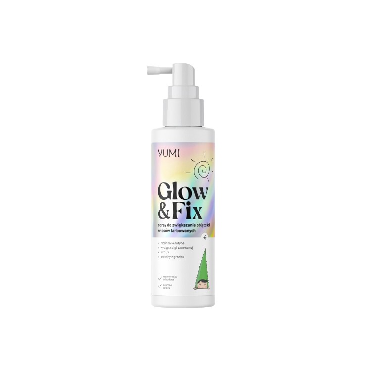 Yumi Glow &Fix Volumizing Spray for Colored Hair 100 ml
