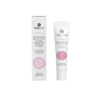 Baume à lèvres régénérant BasicLab Atopicus 4 % de panthénol 15 ml