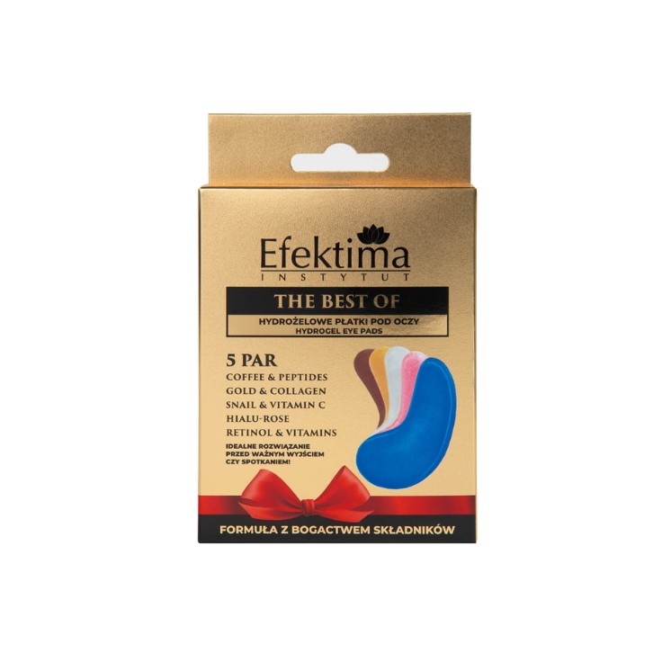 Efektima The Best Of 5in1 hydro Gel-Augenpads, 5 Paar