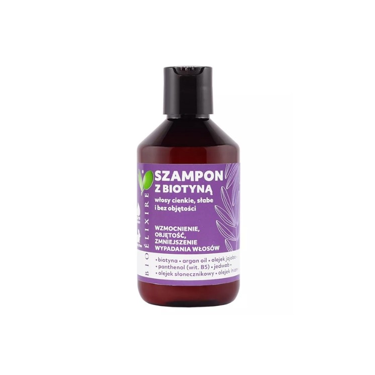 Shampoing Bioelixire à la biotine pour cheveux fins et fragiles 300 ml