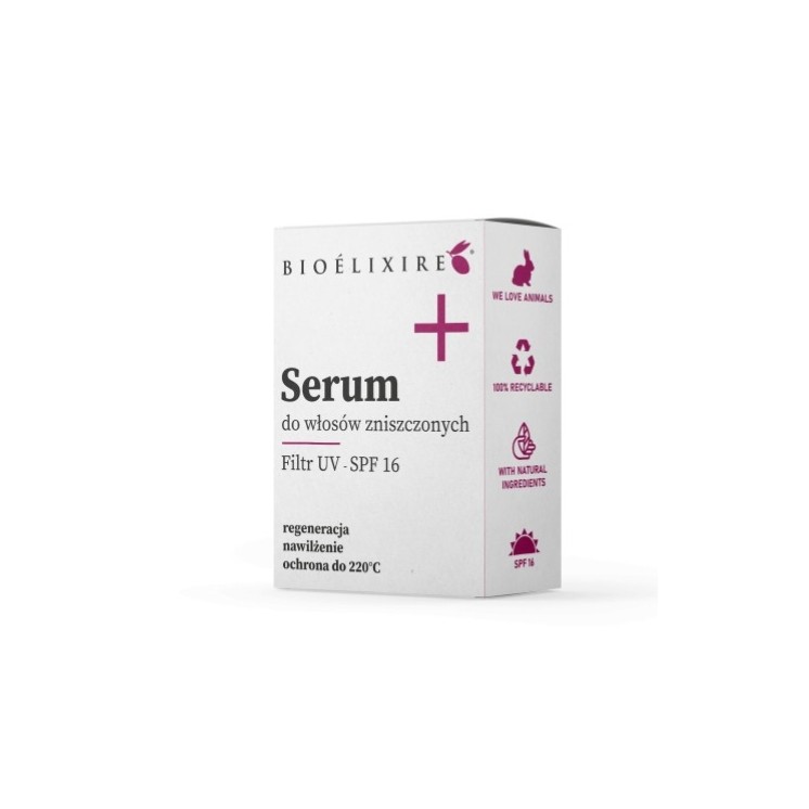 Bioelixire Serum für geschädigtes Haar mit UV-Filtern SPF16 , 20 ml