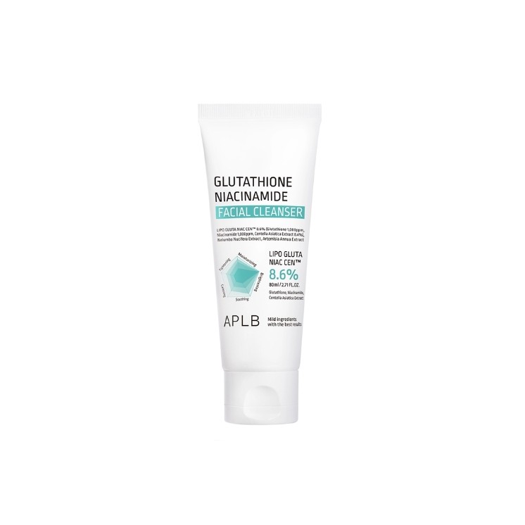 Nettoyant visage APLB Glutathione et à la niacinamide 80 ml