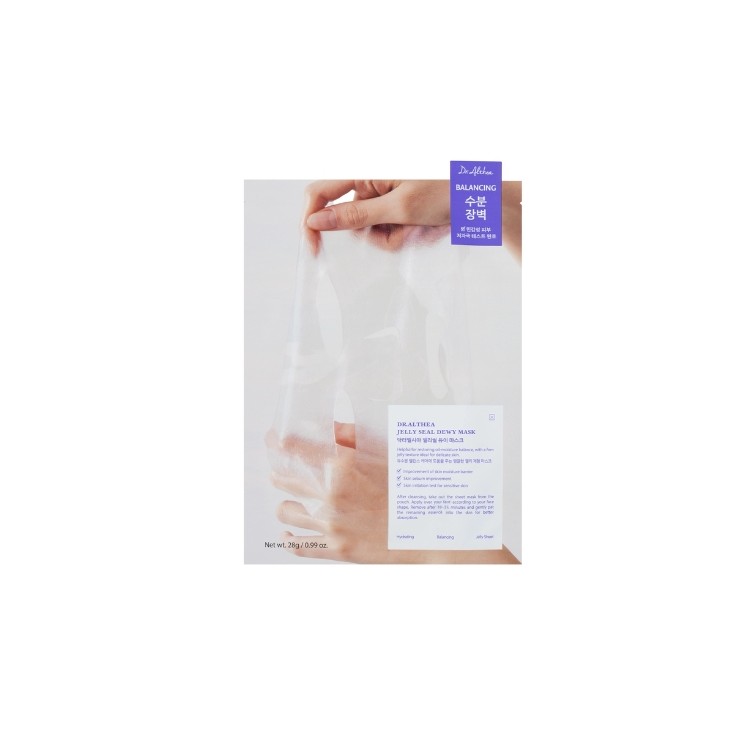 Masque en tissu nourrissant Dr. Althea Jelly Seal Dewy Mask 28 g