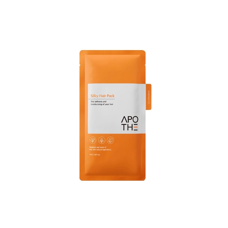 APOTHE Silky Hair Pack Intensief hydraterend masker voor droog en beschadigd haar 35 ml