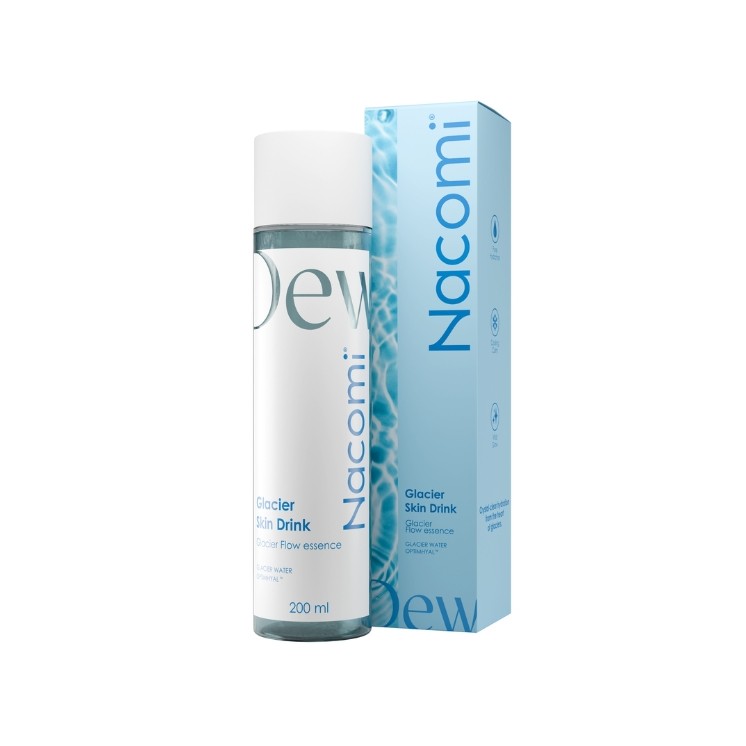 Nacomi Glacier Skin Drink Intensiv Feuchtigkeitsspendendes Gesichtswasser 200 ml