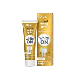 Tołpa Royal White Gold Strengthening Toothpaste with 22-carat gold 75 ml