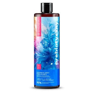 Зволожувальна міцелярна рідина Vianek для обличчя з пребіотиком 400 мл