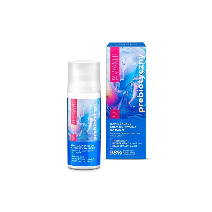 Crème de jour hydratante prébiotique Vianek 50 ml