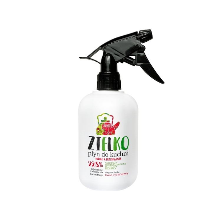 Zielko naturalny Płyn do czyszczenia kuchni Mango-Brzoskwinia 500 ml